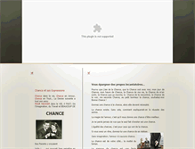 Tablet Screenshot of la-chance.fr